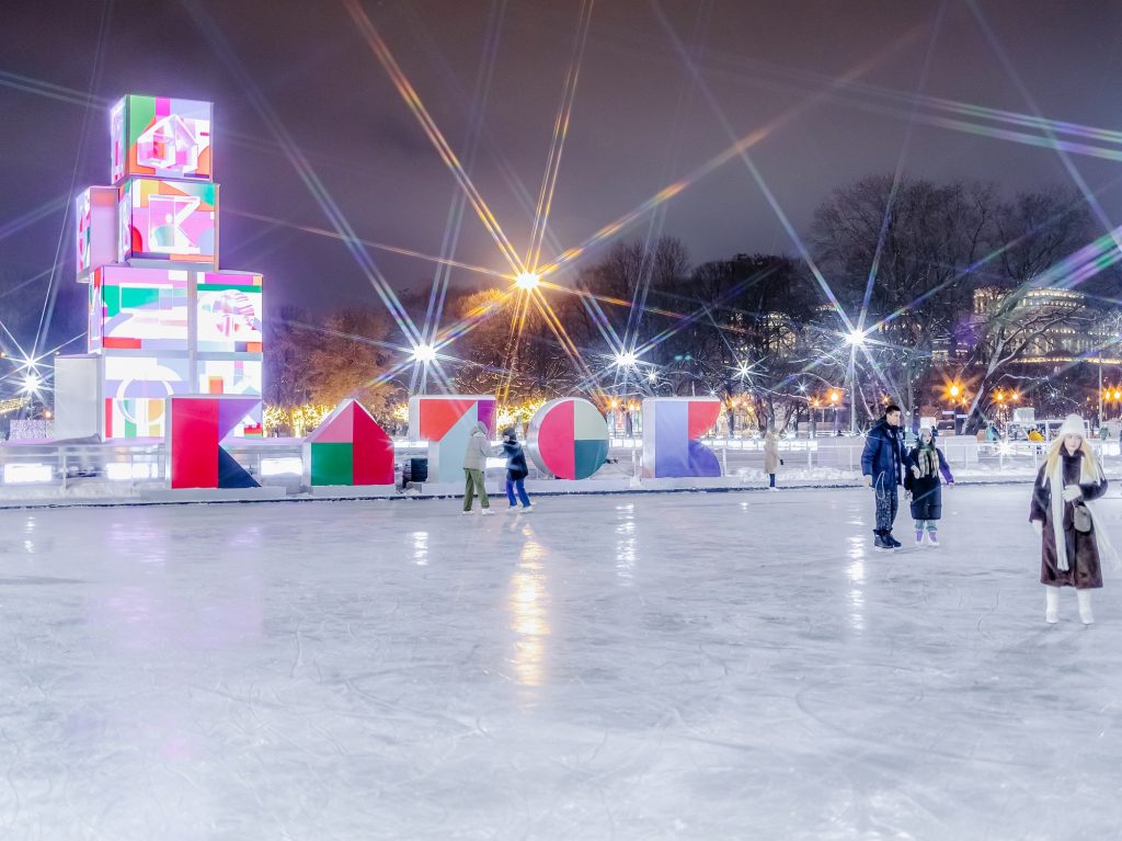 Зимние пейзажи и катки