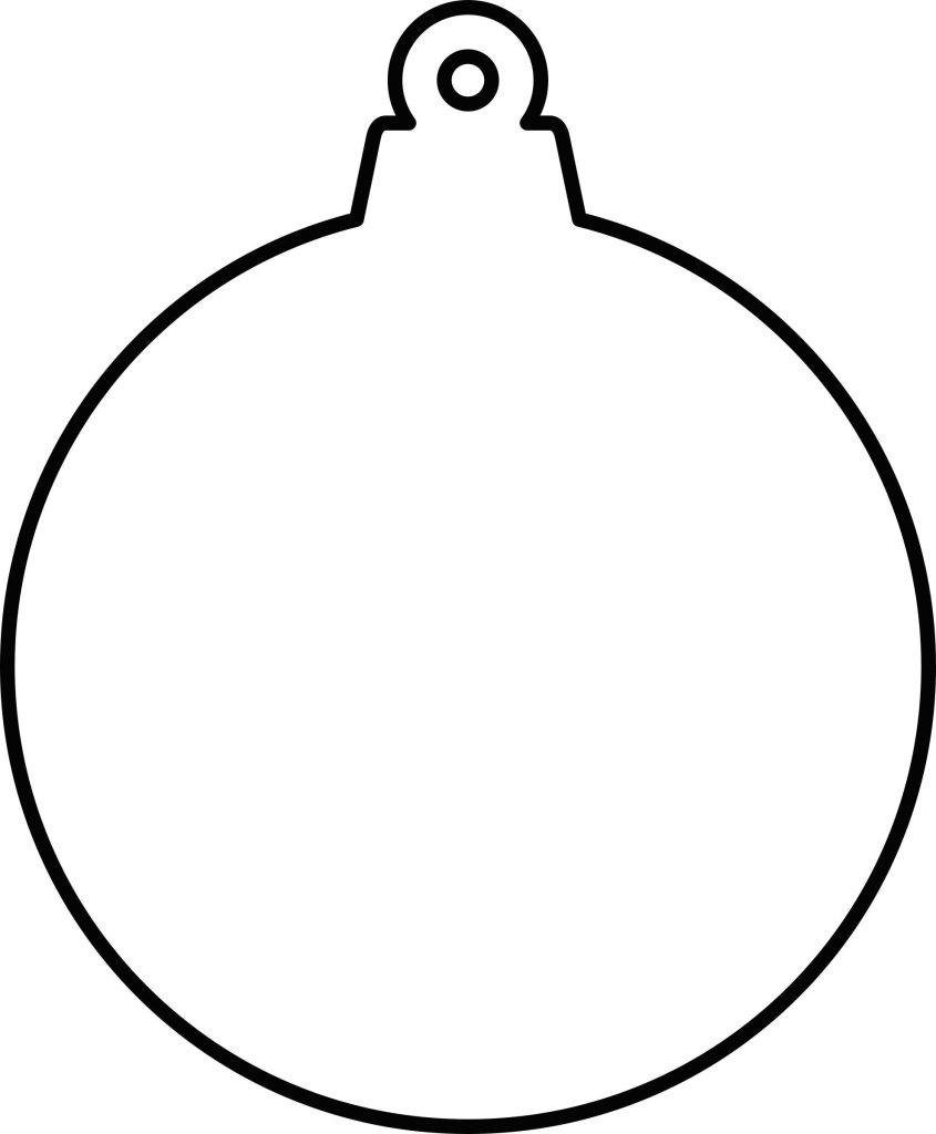 🎁 Шаблоны новогодних шаров