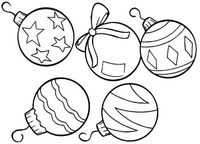 🎁 Шаблоны новогодних шаров