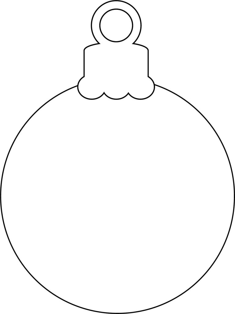 🎁 Шаблоны новогодних шаров