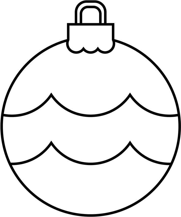 🎁 Шаблоны новогодних шаров