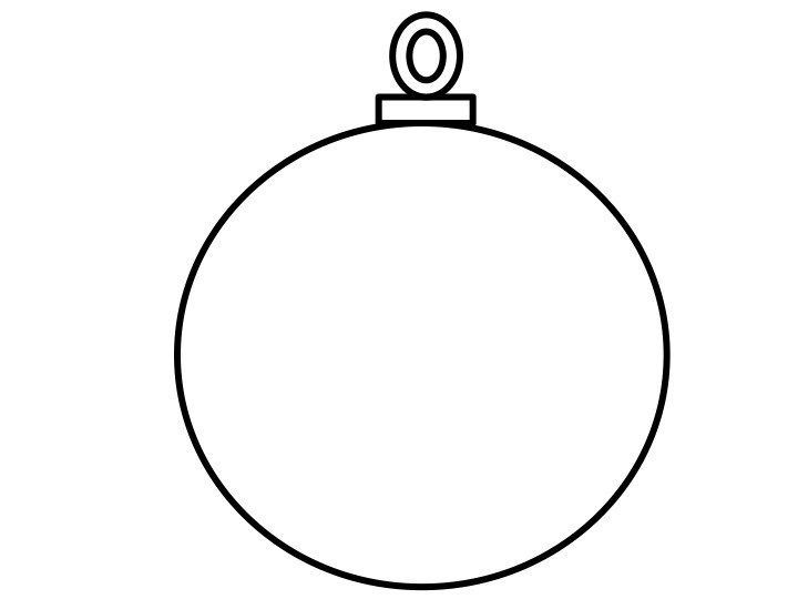 🎁 Шаблоны новогодних шаров