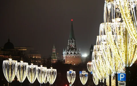 Световые иллюминации в Москве