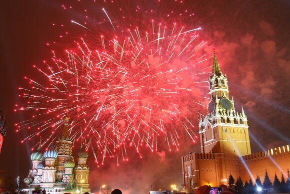 Новый год 2026 на Красной площади